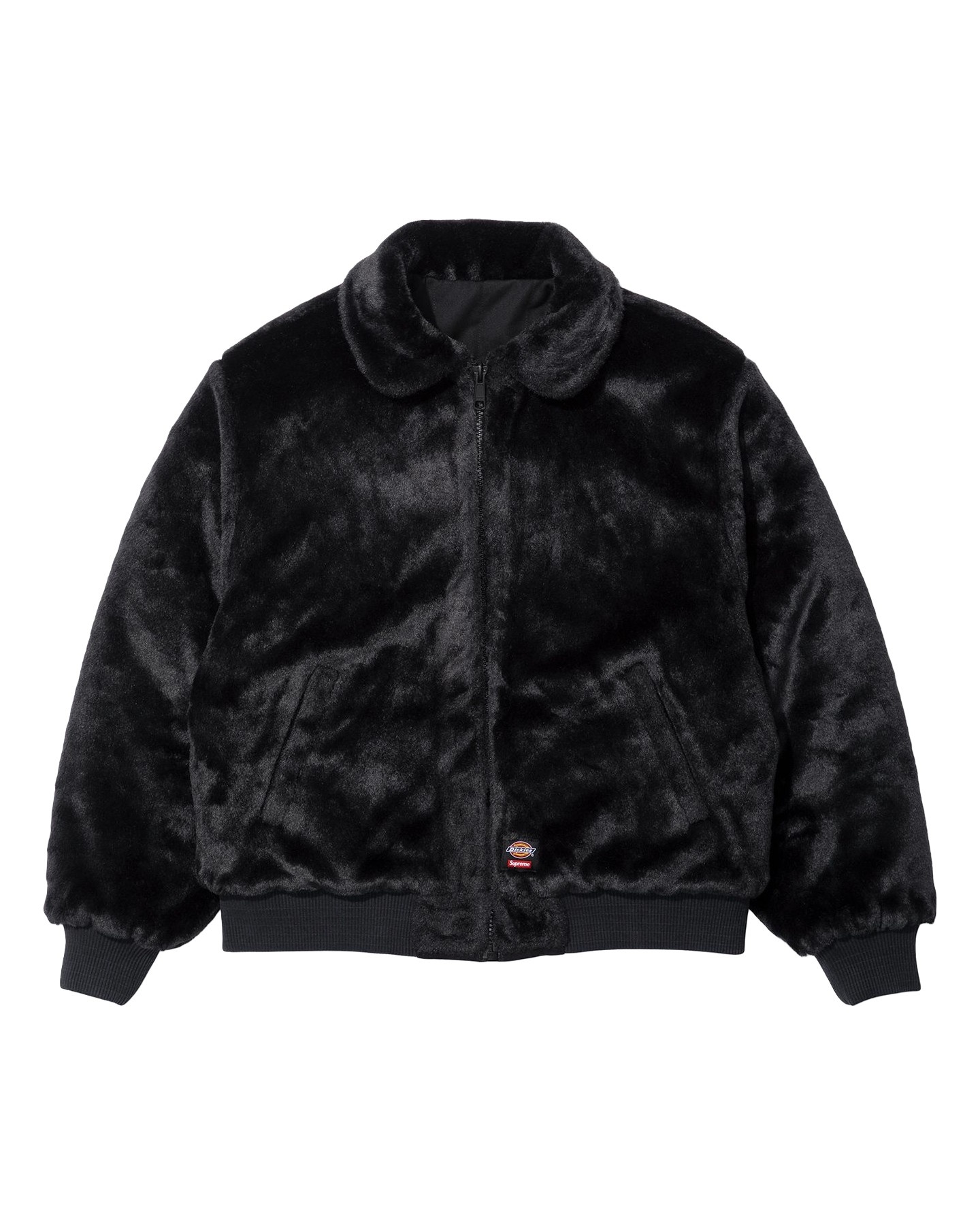 Supreme®/Dickies® Reversible Quilted Faux Fur Work Jacket view 11